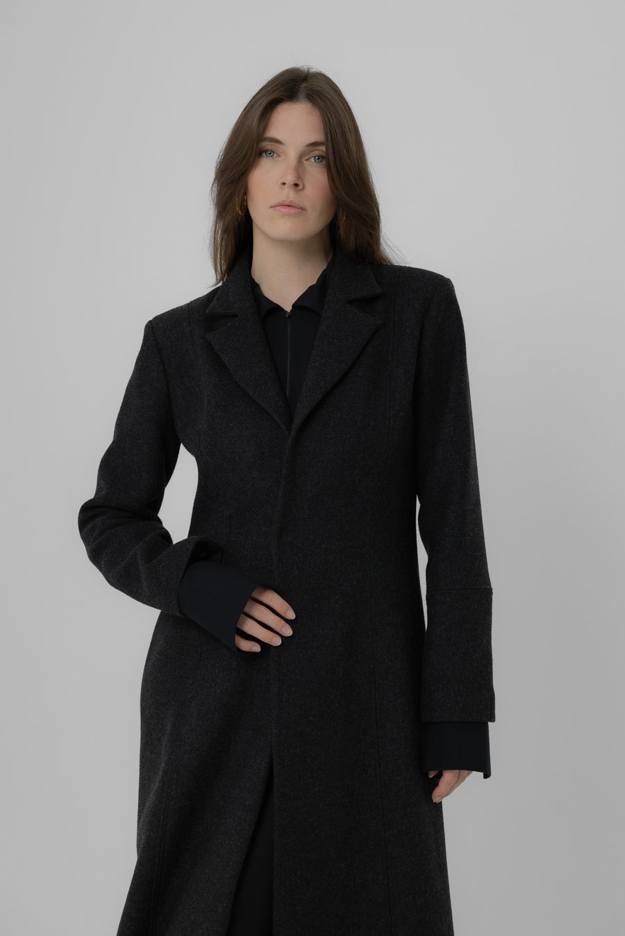 Long Coat Anthracite