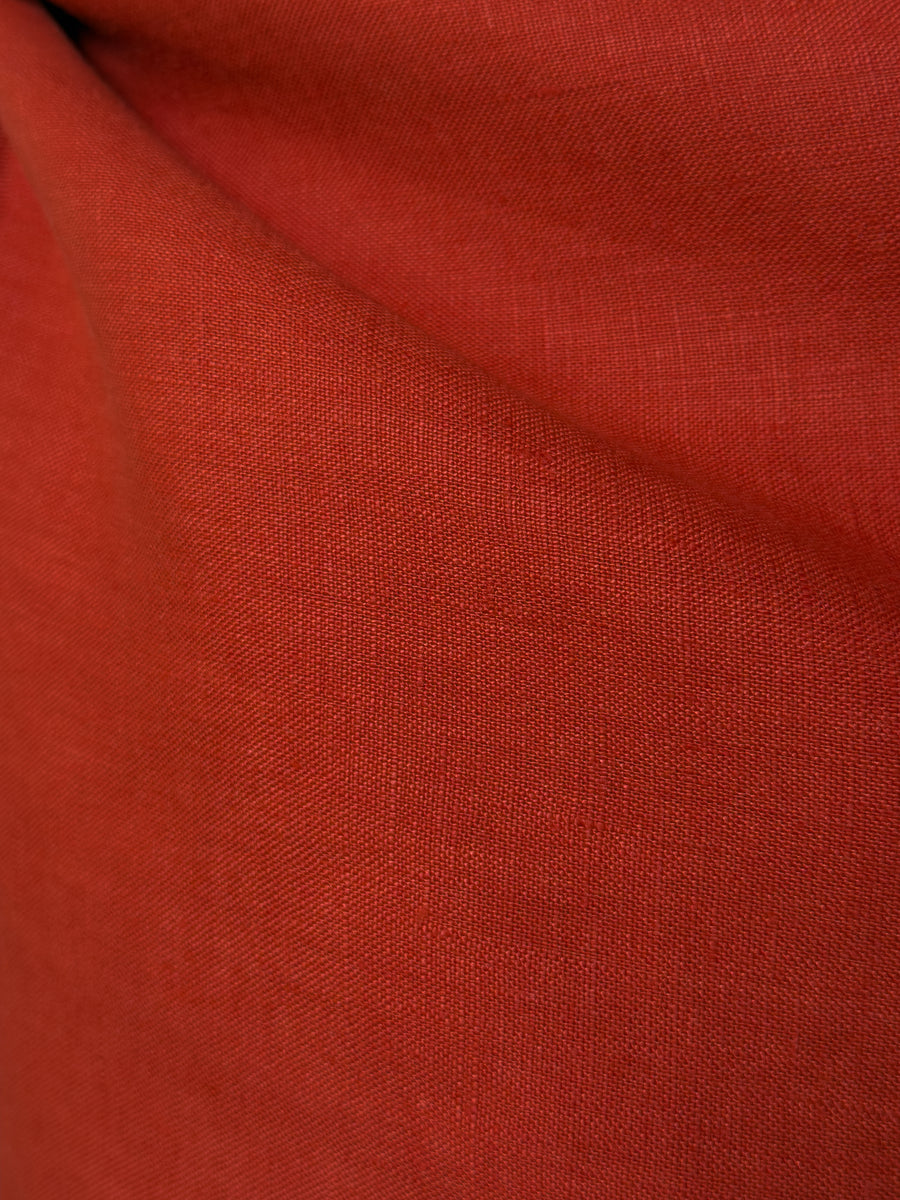 Tomato Linen Top